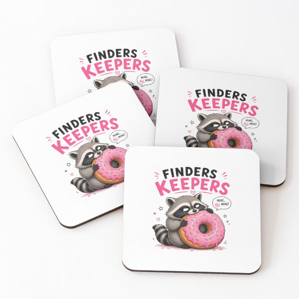 Item preview, Finders Keepers – Donut Edition designed and sold by QuirkNest Studio .