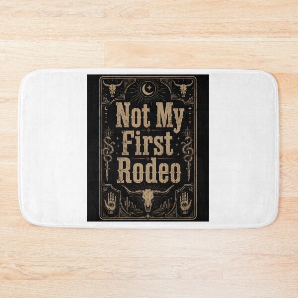Item preview, Not My First Rodeo Vintage Western designed and sold by Mr-AShop.