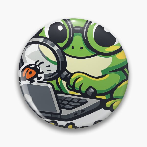 Item preview, Frog Programmer It's Not a Bug, It's a Feature designed and sold by SimplePoDesign.
