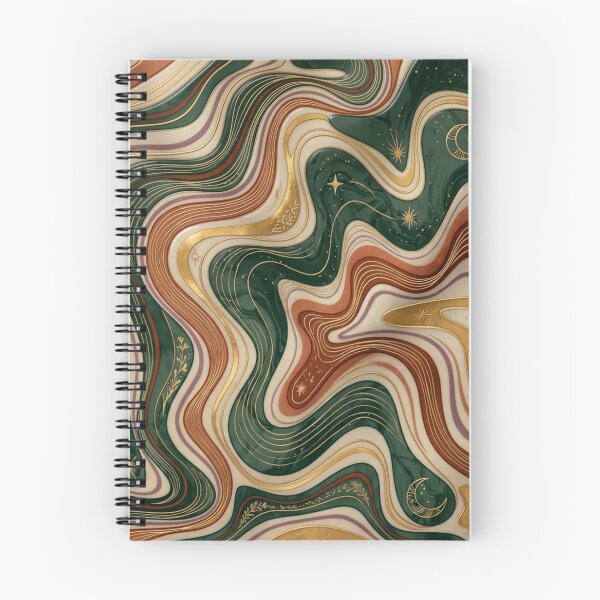 Item preview, Liquid Swirl Retro Abstract in Light Sage Celadon Green, Light Blush, Cream, and White designed and sold by Differenceee.