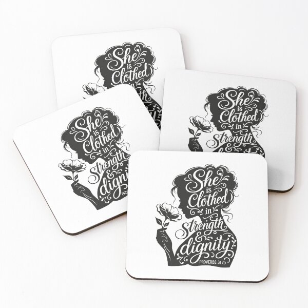 Item preview, Clothed in strength & dignity designed and sold by Motivburg.