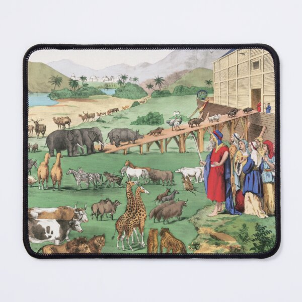 Item preview, Vintage Noah's Ark 1882 Religious Print designed and sold by Bart4jesus.