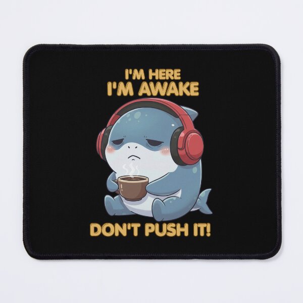 Item preview, Funny Morning Coffee Shark Shirt for Coffee Lovers designed and sold by Nature's Chibis.
