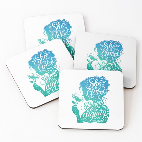 Item preview, Clothed in strength & dignity designed and sold by Motivburg.