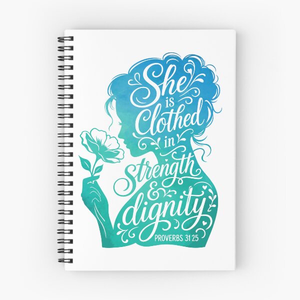 Item preview, Clothed in strength & dignity designed and sold by Motivburg.