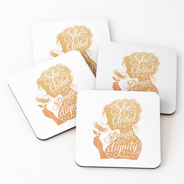Item preview, Clothed in strength & dignity designed and sold by Motivburg.