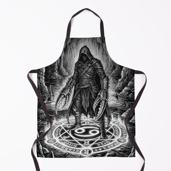 Item preview, Cancer Zodiac Gothic Assassin Crab Claw Dark Fantasy designed and sold by DarkOriginArts.