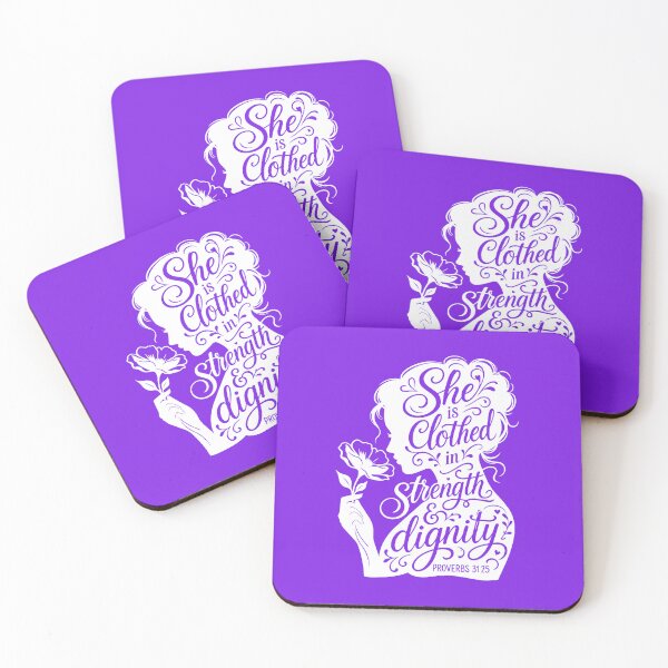Item preview, Clothed in strength & dignity designed and sold by Motivburg.