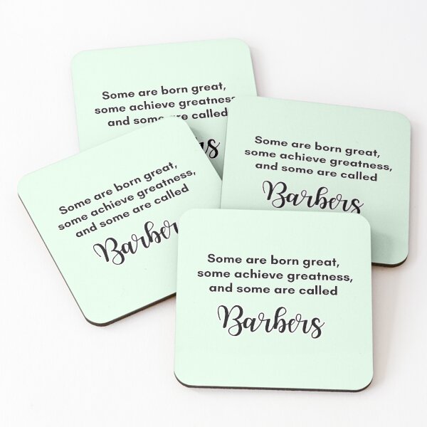 Item preview, Barbers | Honeydew designed and sold by Grixel's Paang Gala Shop.