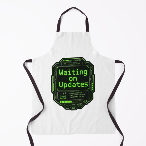 Item preview, Waiting on Updates Cyber Screen designed and sold by Mr-AShop.