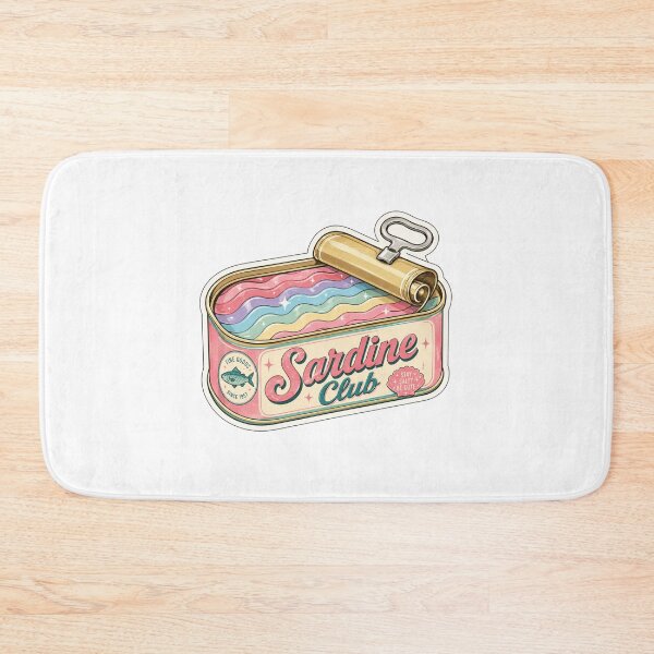 Item preview, Sardine Club Retro Tin designed and sold by Mr-AShop.
