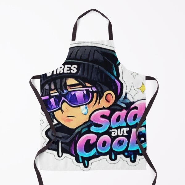 Item preview, Sad but Still Cool Aesthetic Sticker designed and sold by _Stickora_.