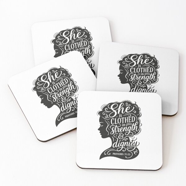 Item preview, Clothed in strength & dignity designed and sold by Motivburg.