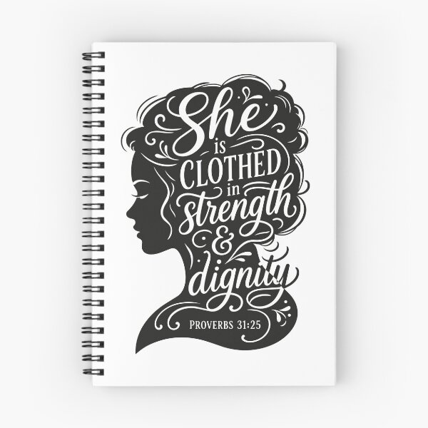 Item preview, Clothed in strength & dignity designed and sold by Motivburg.