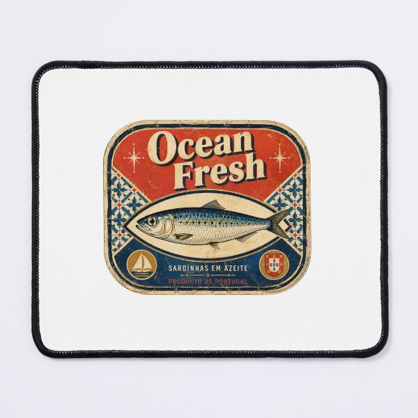 Item preview, Ocean Fresh Sardine Label designed and sold by Mr-AShop.