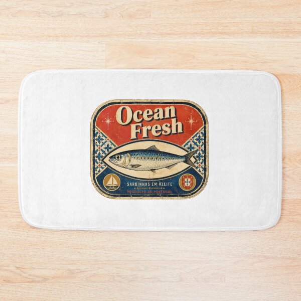 Item preview, Ocean Fresh Sardine Label designed and sold by Mr-AShop.