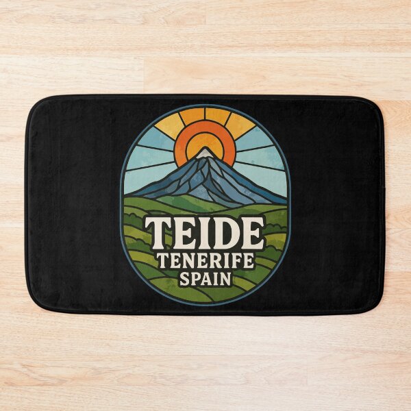 Item preview, Mount Teide Volcano Tenerife Spain Stained Glass designed and sold by TomFrontierArt.