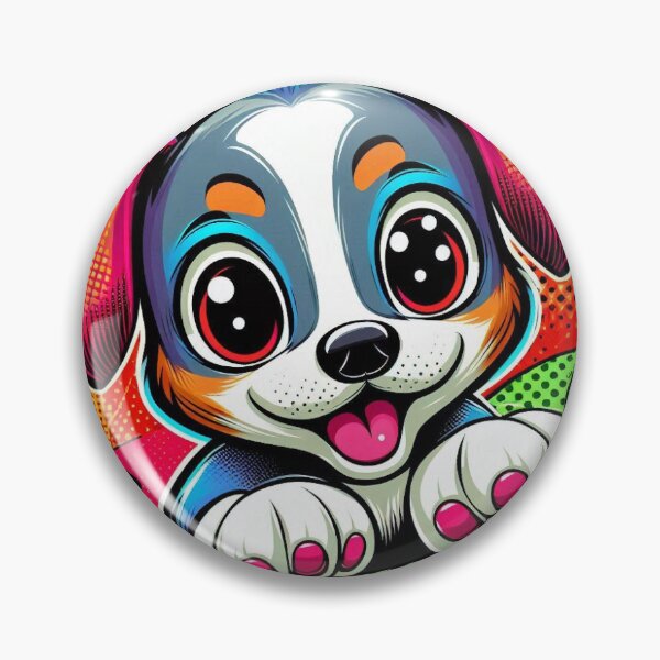 Item preview, Pop‑Art Puppy Explosion designed and sold by ZolaDesings.