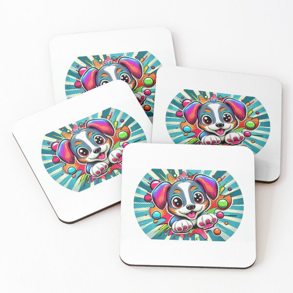 Item preview, Pop‑Art Puppy Explosion designed and sold by ZolaDesings.