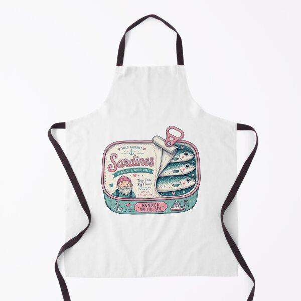 Item preview, Cute Sardines Retro Can designed and sold by Mr-AShop.