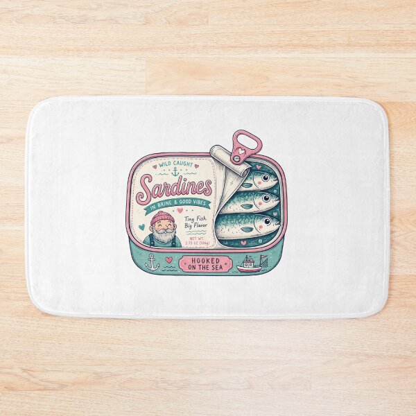 Item preview, Cute Sardines Retro Can designed and sold by Mr-AShop.