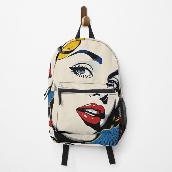 Item preview, Art - Pop Art Female Portrait, 1960s Comic Book Aesthetic designed and sold by Beat-It.