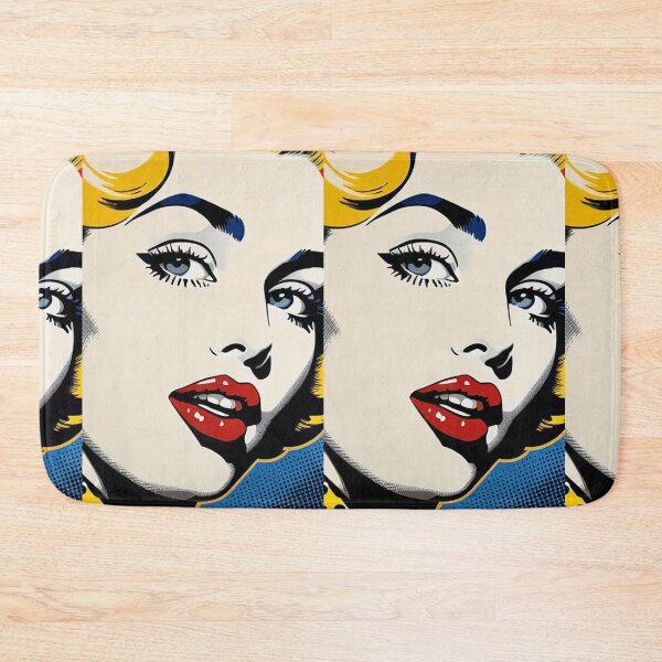 Item preview, Art - Pop Art Female Portrait, 1960s Comic Book Aesthetic designed and sold by Beat-It.
