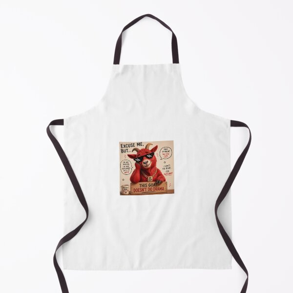 Item preview, This Goat Doesn’t Do Drama designed and sold by QuirkNest Studio .