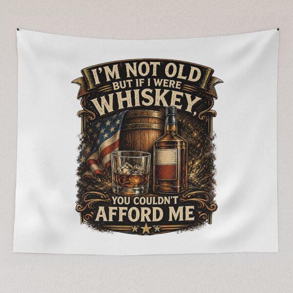 Item preview, Funny Whiskey Lover Quote Vintage Style Graphic Tee for Bourbon Fans | Humorous Drinking Gift T-Shirt designed and sold by Teetreasure2.