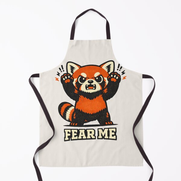 Item preview, Red Panda FEAR ME - Delusional Menacing Meme | Funny Animal Design designed and sold by BeanToePets.