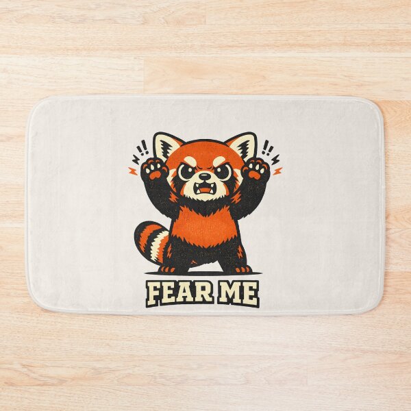 Item preview, Red Panda FEAR ME - Delusional Menacing Meme | Funny Animal Design designed and sold by BeanToePets.