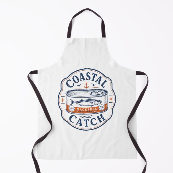 Item preview, Coastal Catch Mackerel Badge designed and sold by Mr-AShop.