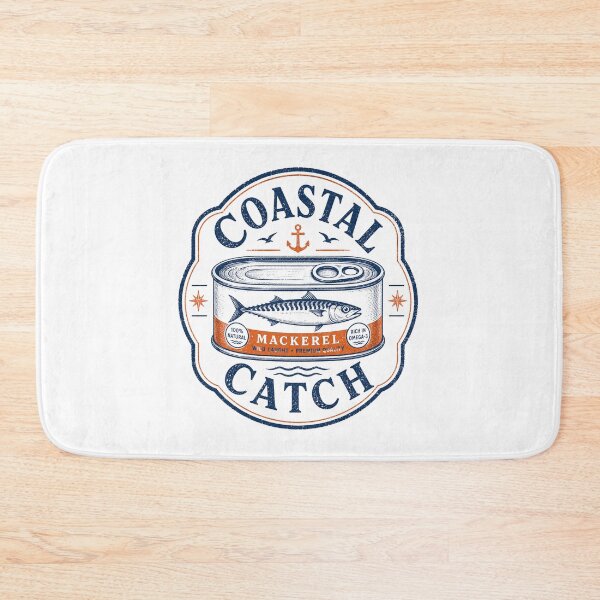 Item preview, Coastal Catch Mackerel Badge designed and sold by Mr-AShop.