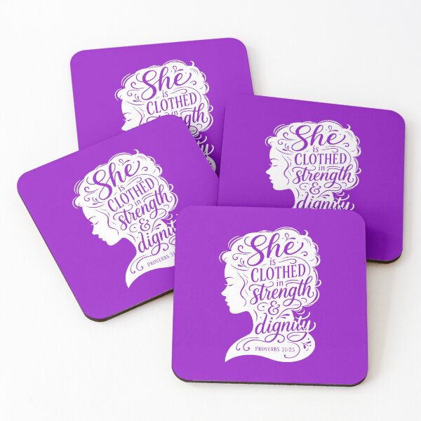 Item preview, Clothed in strength & dignity designed and sold by Motivburg.