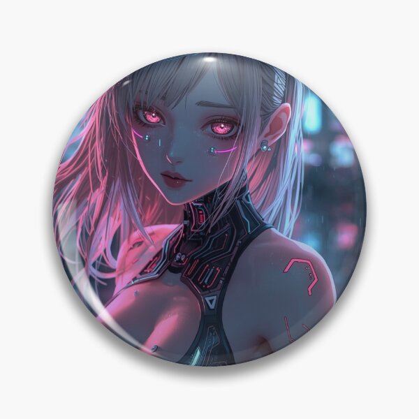 Item preview, Cyberpunk Neon Queen of the Future designed and sold by AnimDream .