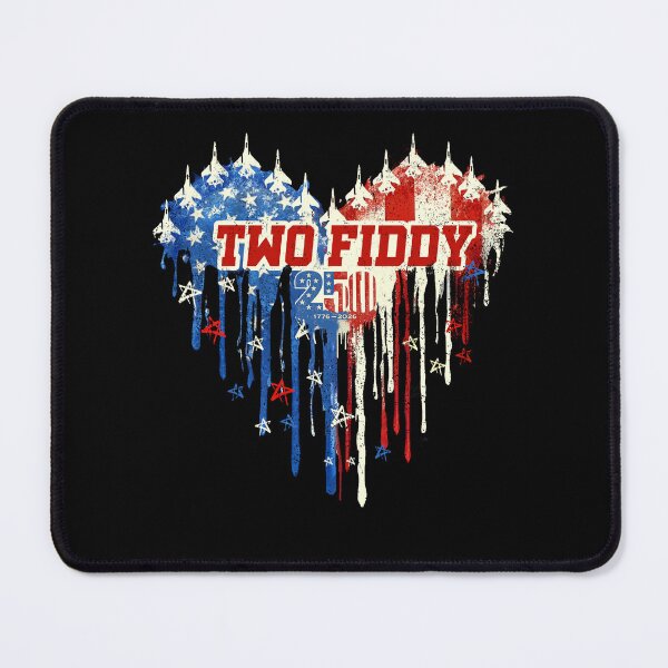 Item preview, two fiddy 250 years heart designed and sold by elongatedjazz.