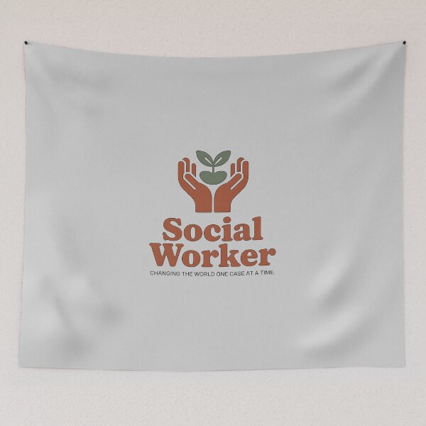 Item preview, Inspirational Social Worker Changing The World Case Quote designed and sold by Enea Kelo.