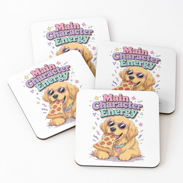 Item preview, Main Character Energy Golden Pup designed and sold by Mr-AShop.