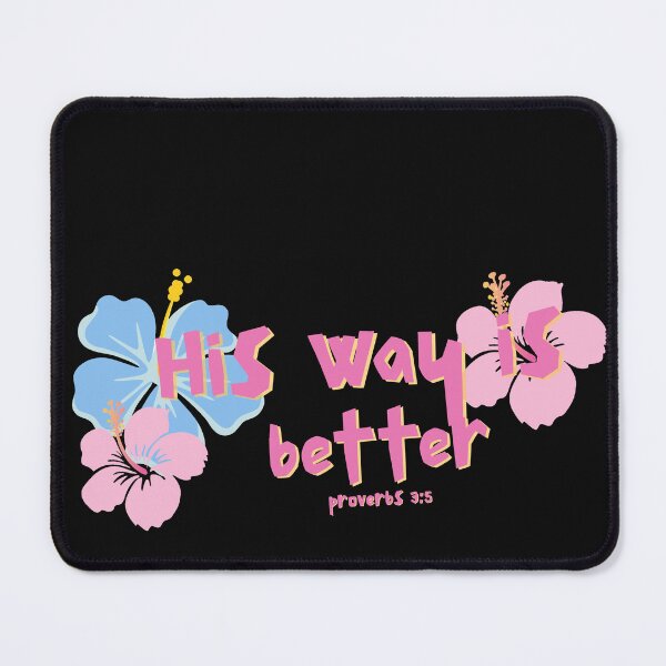 Item preview, His Way Is Better Proverbs - Beautiful Gifts For Christians designed and sold by karolina lindy.