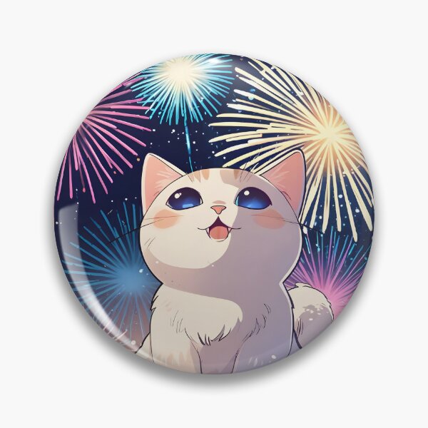 Item preview, Fireworks Cat  designed and sold by tommysworks.