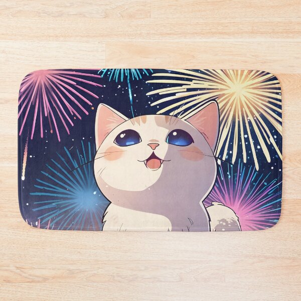 Item preview, Fireworks Cat  designed and sold by tommysworks.