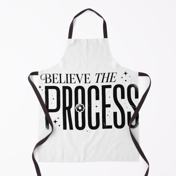 Item preview, Believe The Process | Minimal Motivation Typography designed and sold by lalitacreations.