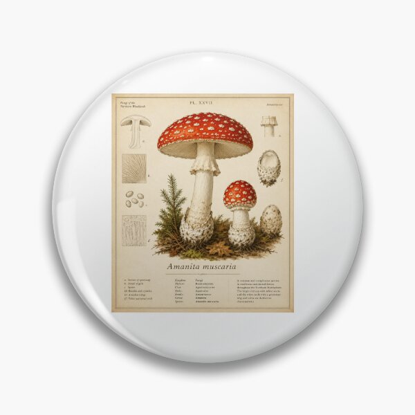 Item preview, Amanita Muscaria Field Study designed and sold by Mr-AShop.