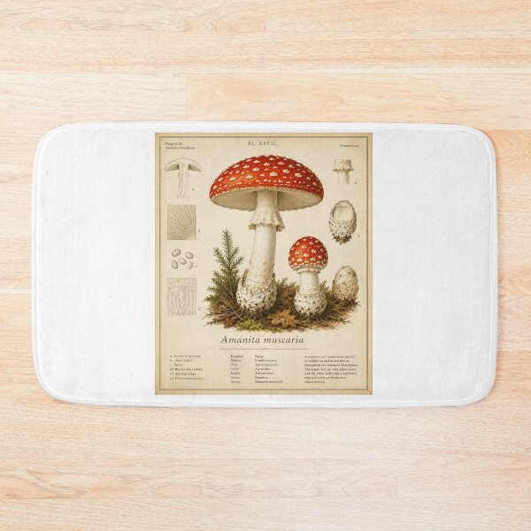 Item preview, Amanita Muscaria Field Study designed and sold by Mr-AShop.