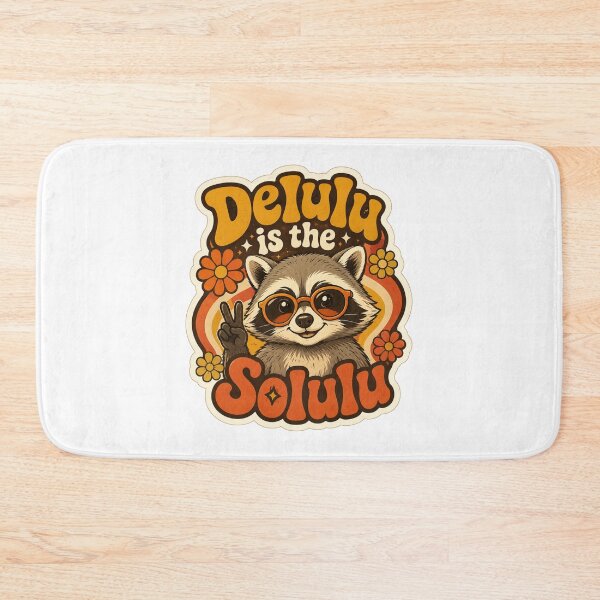 Item preview, Delulu Is the Solulu Raccoon designed and sold by Mr-AShop.