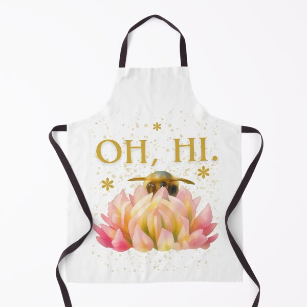 Item preview, Oh, Hi. — Bee & Clover Watercolor designed and sold by Feral Vibes.