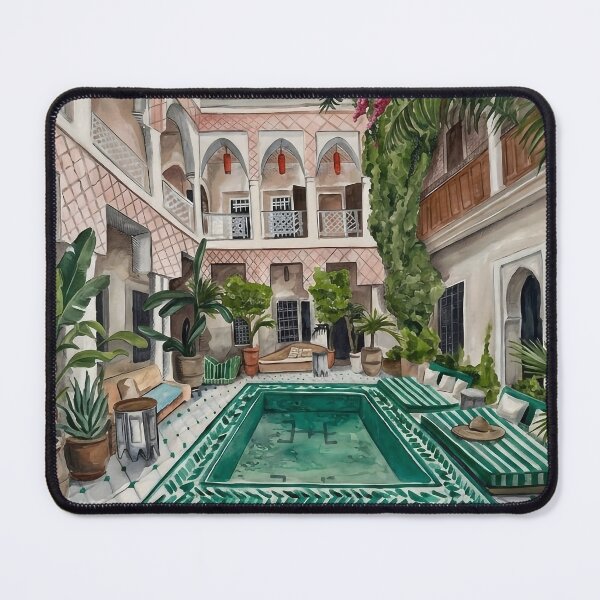 Item preview, Marrakesh Riad designed and sold by posteriocrew.