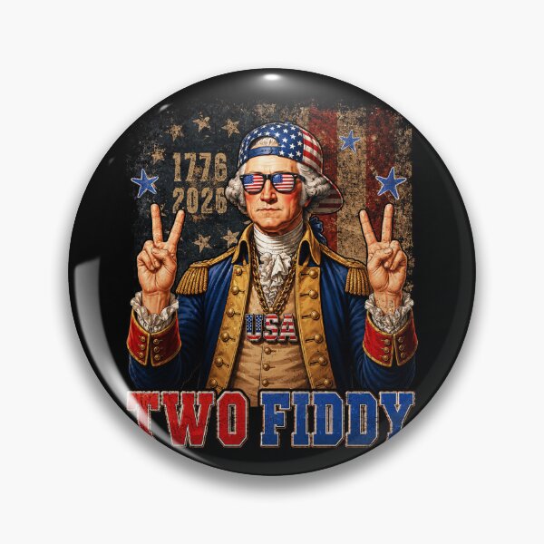 Item preview, Funny George Washington Middle Finger two fiddy designed and sold by elongatedjazz.