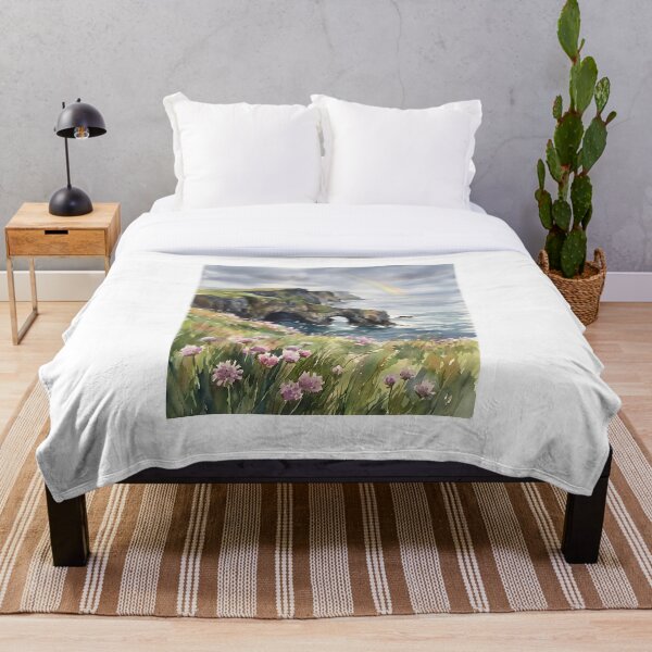 Item preview, nature watercolor cliff art designed and sold by stikrusak.
