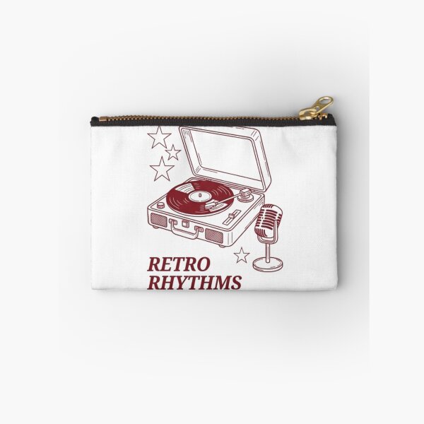 Item preview, Retro Rhythm Vintage Microphone CD Player Design designed and sold by Mialunaa.